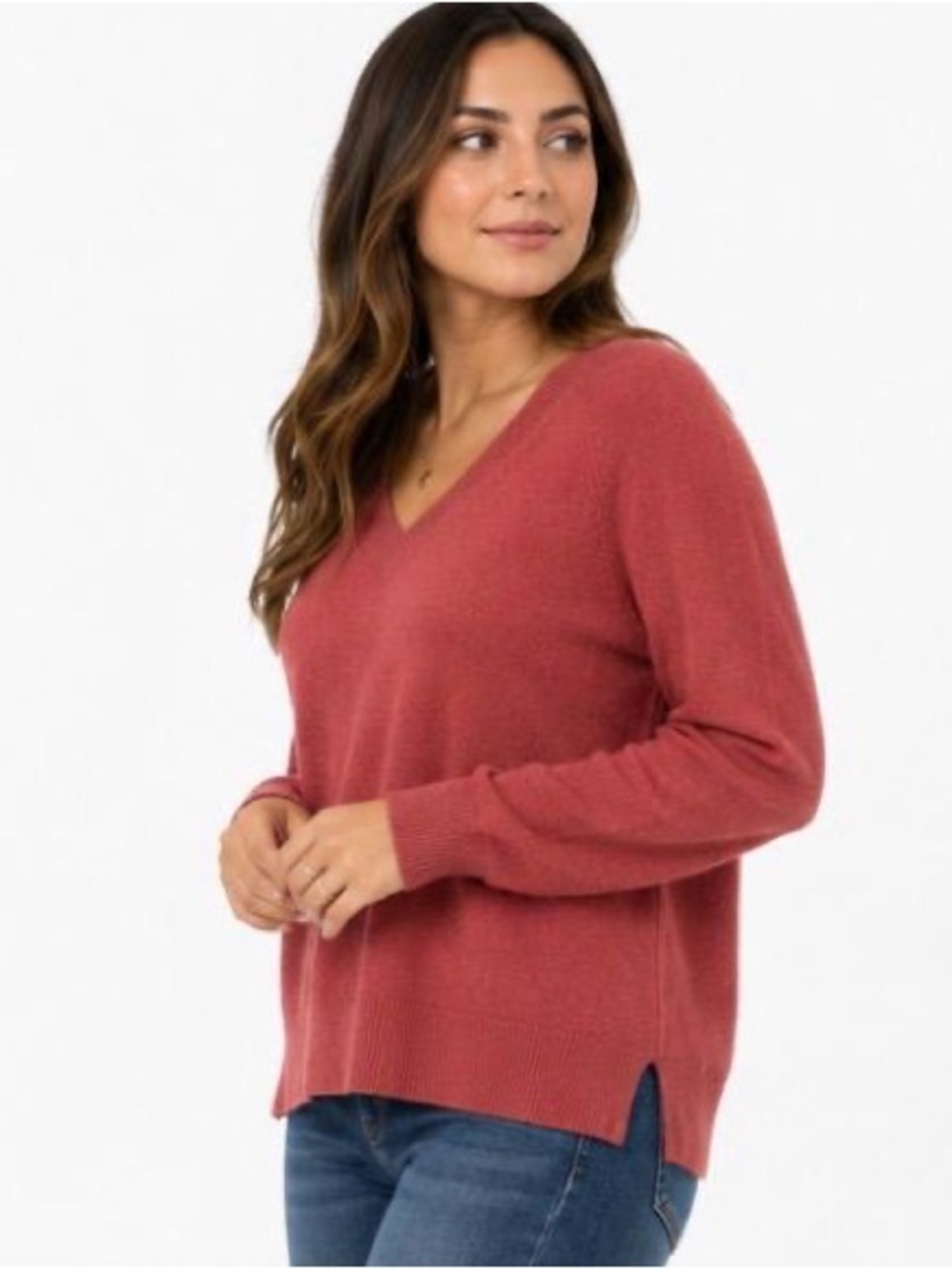 Old Navy Women's V-Neck Sweater - Rose